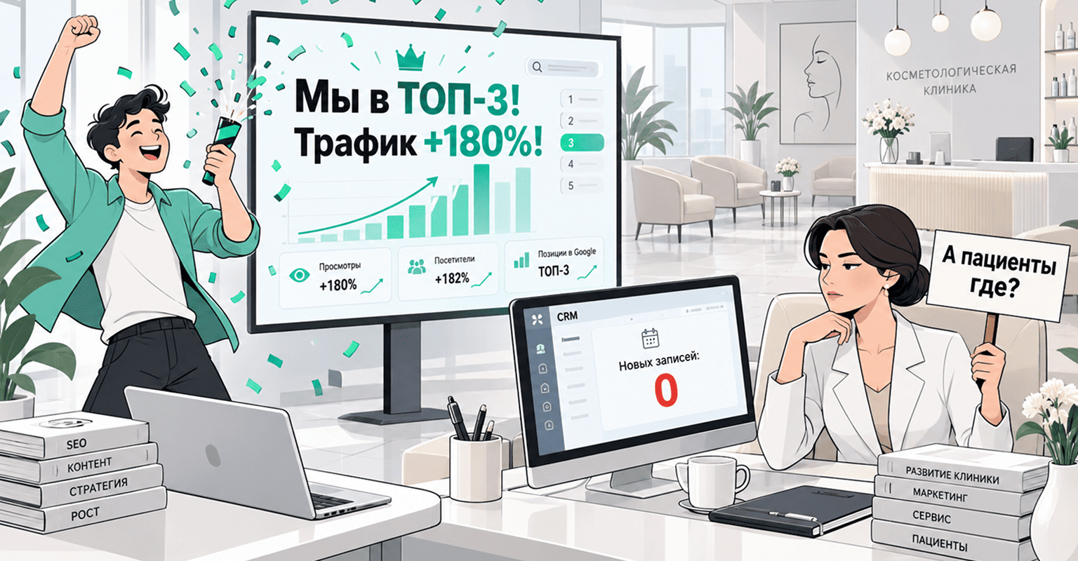 Почему обычное SEO не работает для косметологии